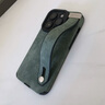 圣圖朗小羊皮翻毛皮16pro純色適用iPhone15max蘋(píng)果13手機殼高級感12情侶11全包硅膠男女款14pm防摔保護套 翻毛皮-綠色+腕帶 iPhone 14 Pro 曬單實(shí)拍圖