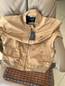 Polo Ralph Lauren 拉夫勞倫 男裝 經(jīng)典款斜紋布立領(lǐng)外套夾克RL17873 260-棕黃色 M 曬單實(shí)拍圖