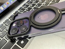 Eary【異形骨架殼】適用蘋果iPhone14promax手機(jī)殼金屬無邊框散熱plus半包鏤空磁吸支架殼四角防摔派凡 黑色【無邊框骨架/氣囊防撞/Magsafe支架】 iPhone 14 Pro 曬單實拍圖