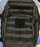 5.11（TACTICAL SERIES ）戶外耐磨登山包511戰(zhàn)術(shù)背包通勤突擊rush12小時雙肩背包56561 24小時-37L容量/黑灰色 曬單實(shí)拍圖