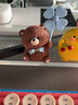 哥綸 風車樂園小擺件樹脂辦公室解壓桌面玩具卡通動物公仔好心情擺件 風車小熊 曬單實拍圖
