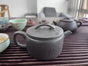 沐磁 黃飛純手工漢瓦紫砂壺宜興原礦天青泥大口泡茶壺功夫茶具送禮 承香漢瓦-280ml 曬單實(shí)拍圖