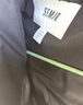 森馬（Semir）羽絨服男冬時尚撞色印花情侶面包服厚款外套潮 黑色（灰鴨絨）90001 M 曬單實拍圖