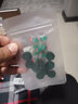 寶福印無(wú)影高透斑點(diǎn)太空豆套裝黑坑競技硅膠超緊全防纏釣魚(yú)主線(xiàn)漁具用品 休閑 水綠透明(無(wú)配件 L（適用3.5-5.0#魚(yú)線(xiàn)） 曬單實(shí)拍圖