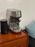 鉑富（Breville）國行聯(lián)保Breville鉑富BES450家用意式半自動(dòng)咖啡機 三秒速熱開(kāi)機即用 小巧可人磨豆萃取分體 BES450 鍛光銀｜玩咖十件套禮包+隨行杯 【國行正品 官保2年】 曬單實(shí)拍圖