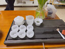 傳承令高端白玉琉璃功夫茶具套裝家用整套水晶高檔禮盒裝辦公室送領(lǐng)導 玉瓷白-套【尊享禮盒】 曬單實(shí)拍圖