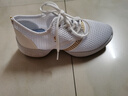 GUBPMTSHIM夏季平底新款網(wǎng)面透氣女式軟底成人廣場(chǎng)舞鞋運動(dòng)鞋 白色 38 曬單實(shí)拍圖