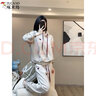 啄木鳥衛(wèi)衣套裝女2025新款春秋寬松休閑時(shí)尚運(yùn)動服氣質(zhì)鹽系兩件套女裝潮 杏色加絨 XL 【建議125-145斤】 曬單實(shí)拍圖