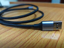 绿联 USB3.0延长线公对母数据连接线适用U盘鼠标键盘打印机分线器扩展延长加长转接线铝壳编织1米 实拍图