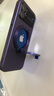 漫畫師 適用蘋果12/16promax手機殼支架磁吸無線充iPhone12ProMax自帶鏡頭膜防摔保護套16plus磨砂電鍍款 蘋果12【暗紫色】支架磁吸磨砂殼 曬單實拍圖
