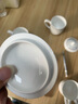 鵬博陶瓷景德鎮(zhèn)陶瓷器杯子帶蓋陶瓷杯酒店辦公會(huì)議杯大容量金鐘杯茶具套裝 金鐘杯六只裝【金香葉】 曬單實(shí)拍圖