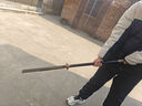 龍泉刀劍手工鍛打長(cháng)柄陌刀樸刀關(guān)公刀戰刀武術(shù)訓練練習表演未開(kāi)刃 環(huán)首陌刀 57cm (各款以圖片標注數據為準) 曬單實(shí)拍圖