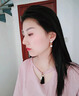 鉑米龍PLATMILLON珍珠耳釘女高級感耳墜氣質(zhì)耳環(huán)輕奢耳飾七夕情人節生日禮物送女友 四葉草珍珠925銀耳釘 曬單實(shí)拍圖