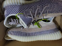 阿迪達斯 （adidas）椰子鞋三葉草男鞋女鞋椰子350 Yeezy Boost透氣跑步鞋 GY7658 灰珍珠 44 曬單實(shí)拍圖