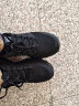 安踏男鞋休闲运动鞋夏季透气网面轻便板鞋跑步鞋子男户外训练体测鞋 -14黑（皮面） 40 实拍图