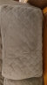艾薇牛奶绒珊瑚绒枕头套一对枕芯套冬季保暖枕套 温柔灰 48*74cm 实拍图