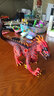思樂(lè)（Schleich S）仿真動(dòng)物模型艾蘭德火鷹冰怪破冰龍女孩男孩玩具 巖漿龍70138 曬單實(shí)拍圖