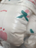 童泰0-3个月初生婴儿抱被秋冬纯棉新生宝宝夹棉包被襁褓产房用品 粉色 90x90cm 实拍图