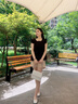 Calvin Klein【七夕禮物】通勤單肩斜挎包鏈條包包字母CK女包方包枕頭包DH3571 QDV-蛋殼色 OS 曬單實拍圖