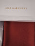 瑪麗亞·古琦（MARJA KURKI）中秋節禮物大尺寸披肩外搭媽媽款羊毛圍女禮盒裝幸福是一種心情紅 曬單實(shí)拍圖