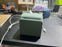 漢印T260LR標簽打印機手持便攜藍牙熱敏價(jià)簽不干膠條碼服裝吊牌珠寶食品商用便簽超市家用小型標簽機 薄荷綠+3卷40*30四防標簽（再多1卷） 曬單實(shí)拍圖