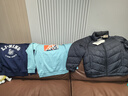 安踏兒童衛衣加絨男大童裝2023年冬季保暖舒適個(gè)性潮流套頭衫少年頑家 青藍色-2 160 cm 曬單實(shí)拍圖
