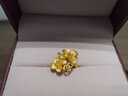 周生生 黃金戒指足金繡球花戒指 生生有囍結婚套裝三金86594R計價(jià) 15圈 - 7.77克(含工費240元) 曬單實(shí)拍圖