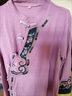 禪服佛系女棉麻茶服女中國風(fēng)復古斜襟盤(pán)扣中長(cháng)款襯衫秋裝刺繡寬松長(cháng)袖上衣 藕紫中長(cháng)刺繡斜襟長(cháng)袖上衣 均碼 曬單實(shí)拍圖
