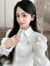 SOUKATKY輕奢品牌胸針高檔女胸花精致別針七夕情人節(jié)送老婆女友生日禮物 三生有幸銀杏胸針【次日發(fā)】 曬單實(shí)拍圖