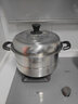 順達（SND）蒸鍋加厚304組合蓋雙層蒸鍋 家用大號蒸鍋 加大容量煮鍋 30CM 曬單實(shí)拍圖
