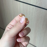 中國黃金（CHINA GOLD）黃金耳釘女士足金耳環(huán)耳飾生日禮物送女友媽媽老婆結婚紀念日實(shí)用 足金耳扣一對 曬單實(shí)拍圖