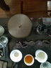 久堂日式純黃銅茶洗特大高檔水盂建水茶渣缸帶蓋杯洗盆輕奢禪意筆洗 錘紋帶蓋黃銅茶洗（大號） 曬單實拍圖