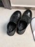 海澜之家HLA马丁靴男士经典中高帮工装靴子男HAAGZM4ABa0406 黑色42 实拍图