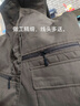 口旋春秋冬中老年馬甲男士背心坎肩多口袋加絨加厚保暖馬夾休閑爸爸裝 曬單實(shí)拍圖
