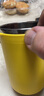 巧居巧具（qiao ju qiao ju） 吾貓駕到聯(lián)名咖啡杯高顏值女便攜保溫隨行杯男士車(chē)載密封水杯 小黃鴨480ml-黃色【304內膽】 曬單實(shí)拍圖