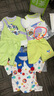 懿琪寶貝男童套裝夏季寶寶兩件套夏款女童短袖短褲1歲嬰兒T恤兒童衣服夏裝 綠色 110 cm 曬單實(shí)拍圖