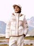 森馬（Semir）羽絨服女設(shè)計感寬松撞色2024冬季連帽面包服潮流個性107824113006 曬單實拍圖