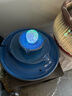 小型魚缸帶燈抽水機家用噴泉流水器配件盆景假山水循環(huán)潛水泵 3W水泵有孔4燈（揚程0.5米） 曬單實拍圖