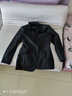 晚白【新品】通勤百搭小西裝女2025秋氣質(zhì)修身顯瘦中長(cháng)款西服外套 黑色 M 曬單實(shí)拍圖