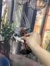 Luxury Flowers高速旋轉(zhuǎn)紅酒杯手工轉(zhuǎn)轉(zhuǎn)紅酒杯高檔水晶網(wǎng)紅晃動紅酒杯旋轉(zhuǎn)醒酒杯 【1支】紅桿轉(zhuǎn)轉(zhuǎn)紅酒杯 500ml 曬單實(shí)拍圖