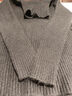 M-MANYUTIE高領(lǐng)羊毛衫女加厚毛衣秋冬內(nèi)搭短款洋氣打底針織羊毛衫 黑色 XL 【建議130-145斤】 曬單實(shí)拍圖