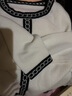 帕什秋冬羊絨衫女100%山羊絨小香風(fēng)金絲編織時(shí)尚拼色圓領(lǐng)針織衫 PS-32 奶油白 M 曬單實(shí)拍圖