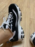 斯凯奇（Skechers）女鞋熊猫鞋经典黑白2024春夏款复古百搭老爹鞋运动休闲鞋 【门店同款】经典黑白 37.5 鞋内长245 实拍图