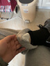 米度麗孕婦褲子春秋外穿運動(dòng)褲冬季加厚加絨保暖棉褲休閑衛褲春裝孕婦 加絨款-淺花灰 L碼（建議100-130斤） 曬單實(shí)拍圖