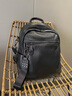 viney牛皮雙肩包女時(shí)尚大容量旅行背包百搭學(xué)院風(fēng)書(shū)包女生日禮物送老婆 【黑色】送老婆女朋友高級感實(shí)用 曬單實(shí)拍圖