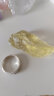 天然水晶宝石石头奇石矿石标本原石摆件地质教学科普摆件 黄水晶一块(2-3cm) 实拍图