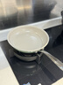Bambetel德國品牌女士輕量陶瓷無(wú)涂層平底鍋家用早餐不粘煎鍋煎牛排鍋 松石綠煎鍋【0氟不粘】 24cm 曬單實(shí)拍圖