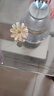 BARY REEF貓眼石小雛菊花朵發(fā)夾后腦勺抓夾優(yōu)雅氣質(zhì)女士鯊魚(yú)夾子頭飾發(fā)卡 貓眼雛菊抓夾 曬單實(shí)拍圖