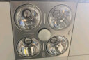 欧普照明（OPPLE）多功能三合一换气照明取暖 四灯暖浴霸JYLF01-DS 实拍图