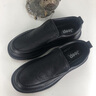 Jeep吉普休閑皮鞋男夏季新款英倫風(fēng)軟底商務(wù)正裝鞋輕便一腳蹬懶人鞋男 黑色【套腳款】 【標準運動鞋碼】 41 曬單實拍圖